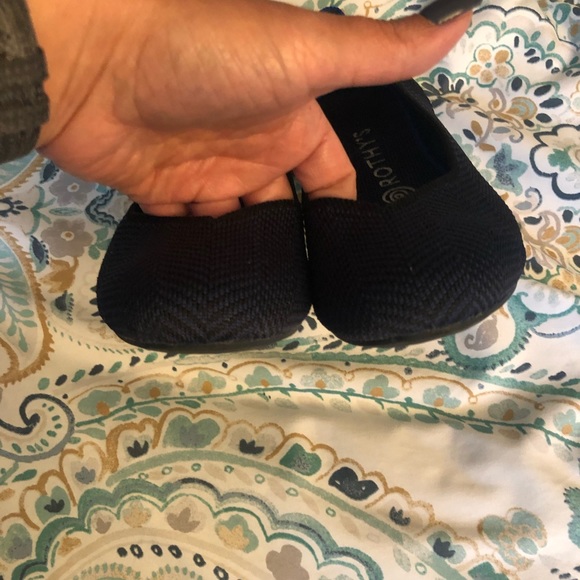 Rothy’s Midnight Metallic Herringbone flats - Picture 3 of 8